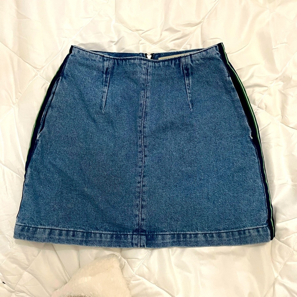 Topshop Jean mini skirt